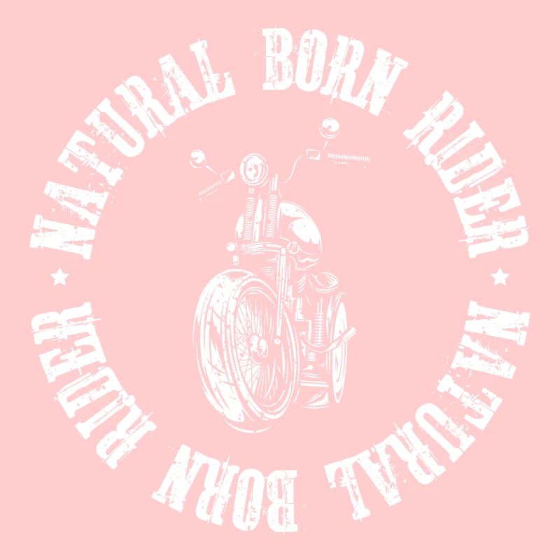 Motorcycle Biker Saying Born