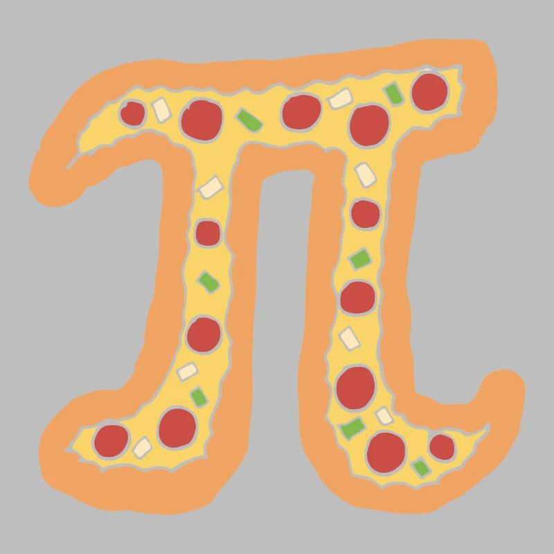 Pizza Pi Funny Visual Math Pun Gift