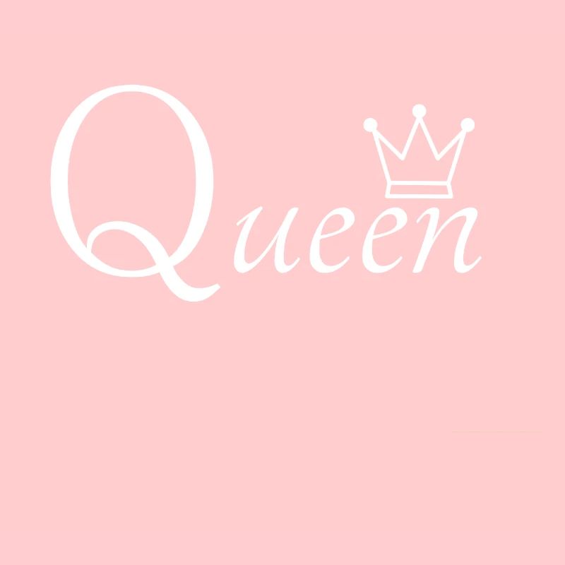 Queen Crown Design White