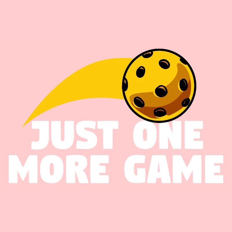Just One More Game Pickleball Schläger Netz Paddle
