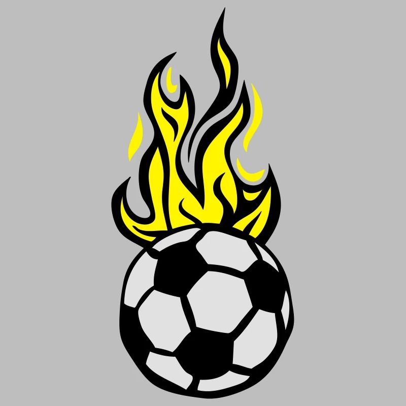soccer flame fire flame
