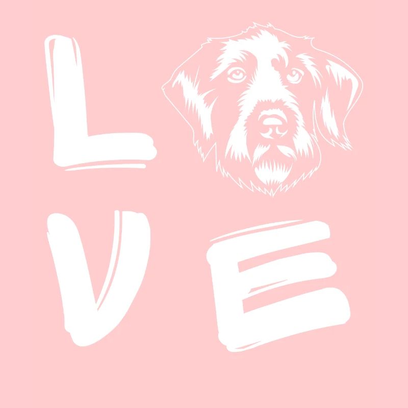 Love German Wirehaired Pointer dog Valentine's Day