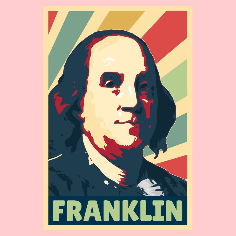Benjamin Franklin Vintage Colors