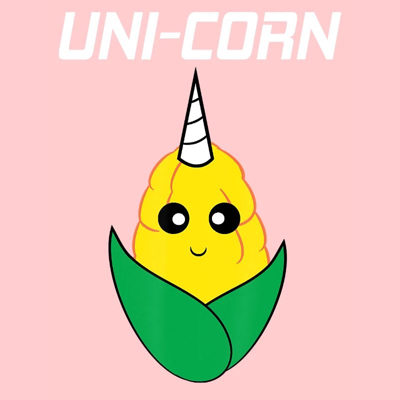 Uni Corn Corn on the Cob Unicorn