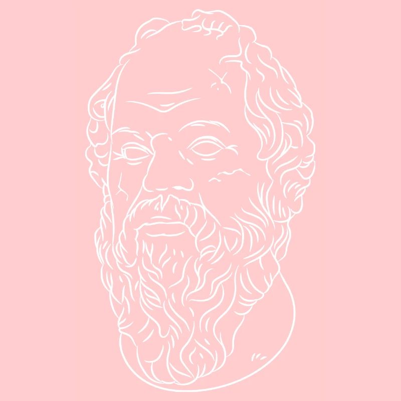 Buste d’un philosophe grec