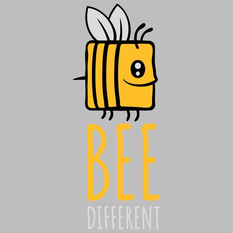 abeille différente Spruch Citation