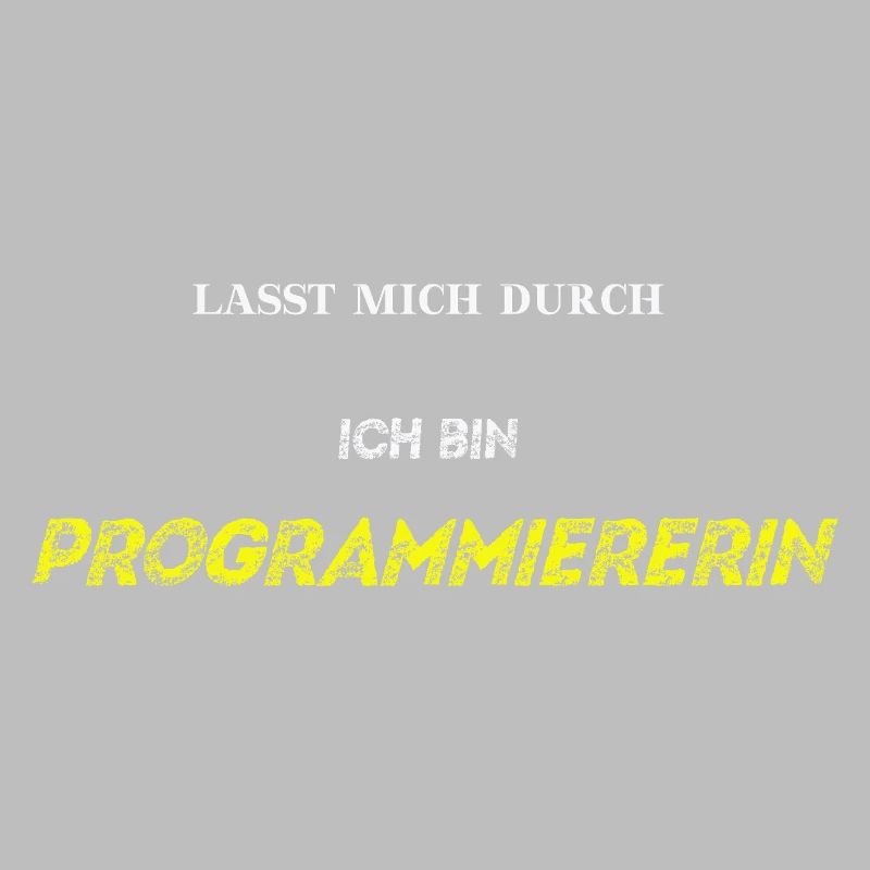 Lasst mich durch ich bin Programmiererin Geschenk