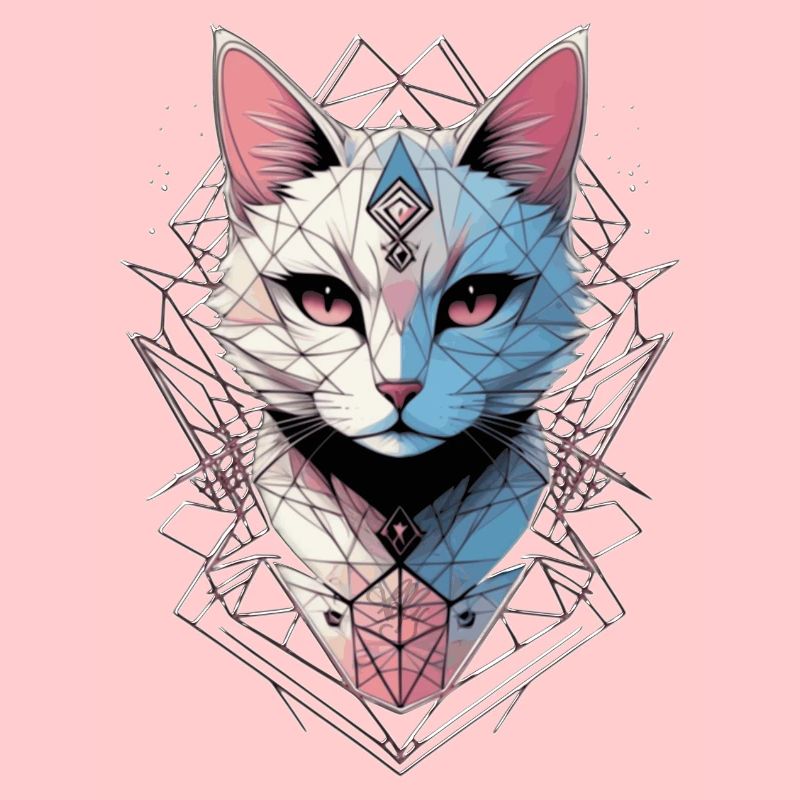 Geometric Kitten 2 🐾