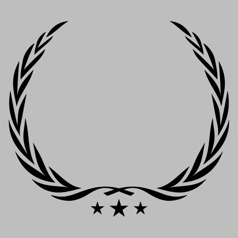 wreath laurel symbol empty