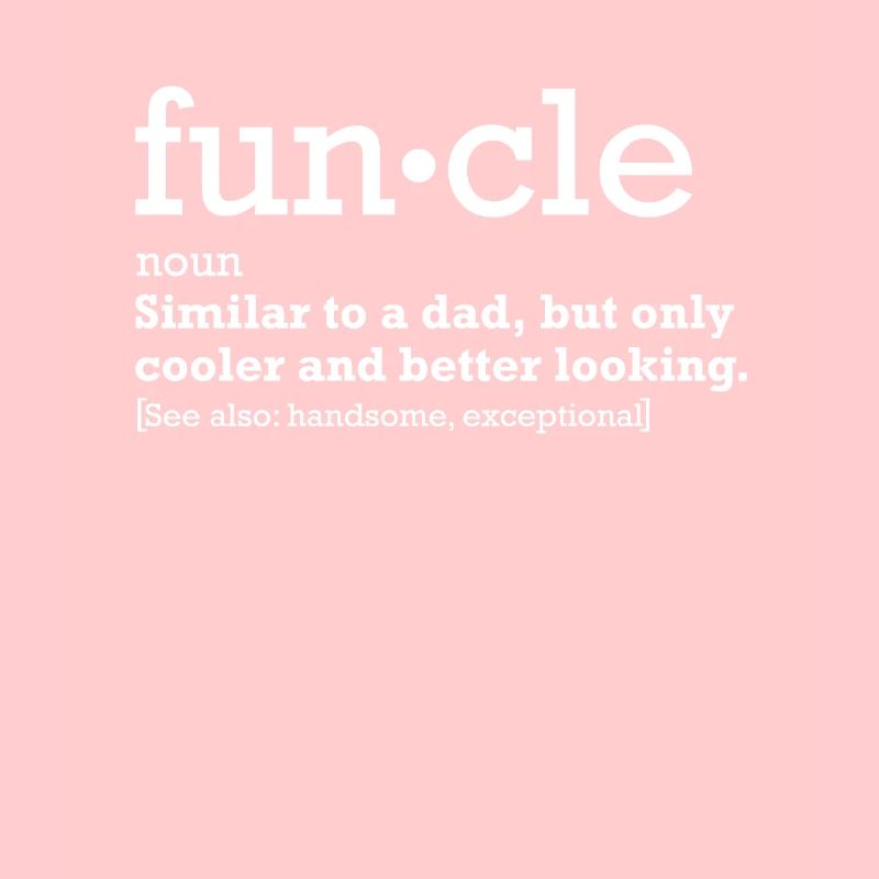 Funcle Sarkasmus Lustig Onkel Definition Geschenk