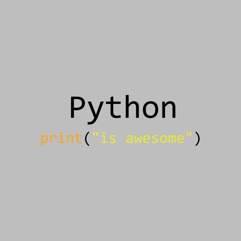 Python is awesome