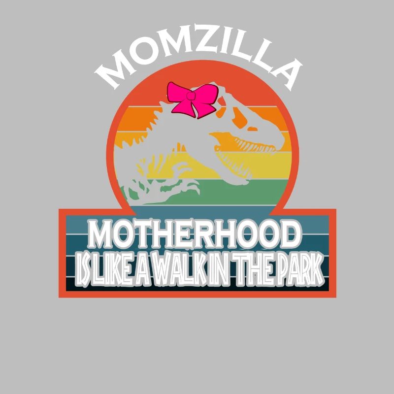 La maternité de Momzilla comme une promenade dans le parc
