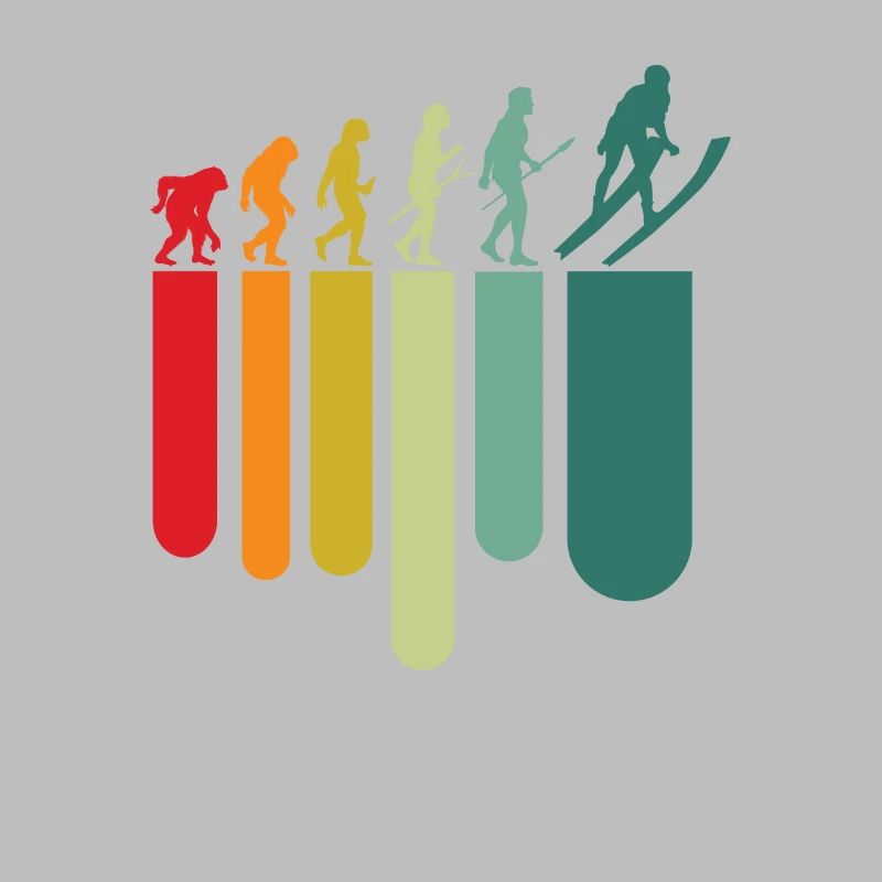 Vintage ski évolution