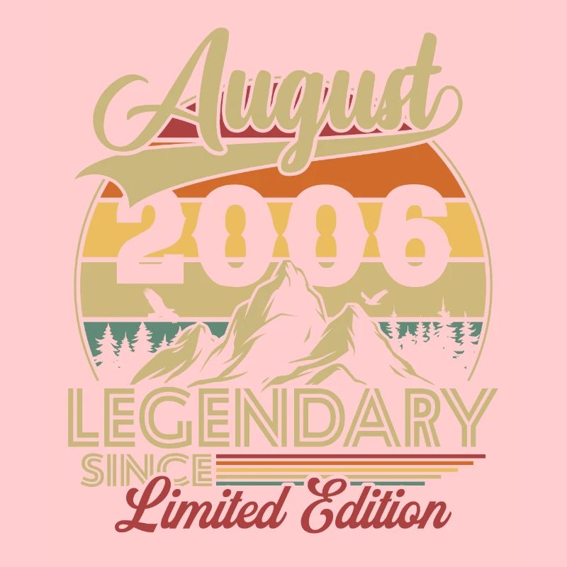 Vintage Retro August 2006 Birthday Gift
