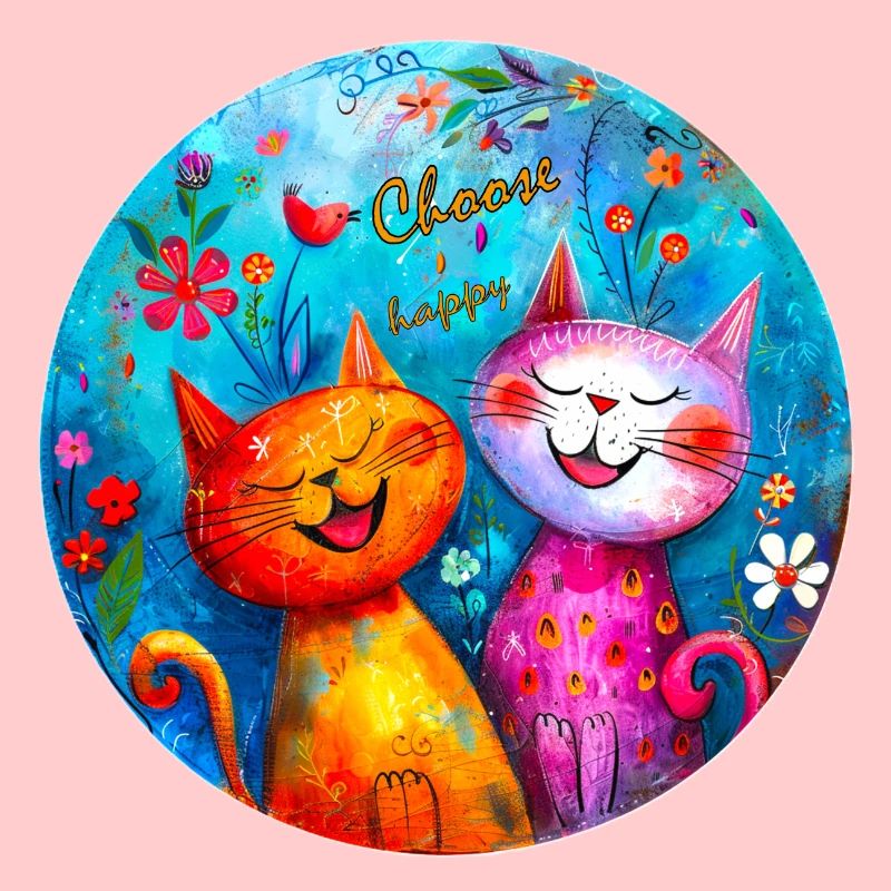 Chats heureux