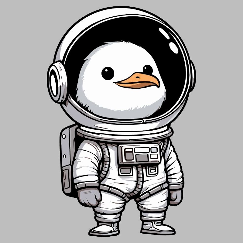 Bande dessinée Seagull Profession Astronaute en combinaison spatiale
