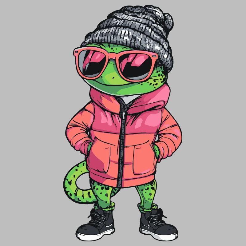 Lizard Winter Comic