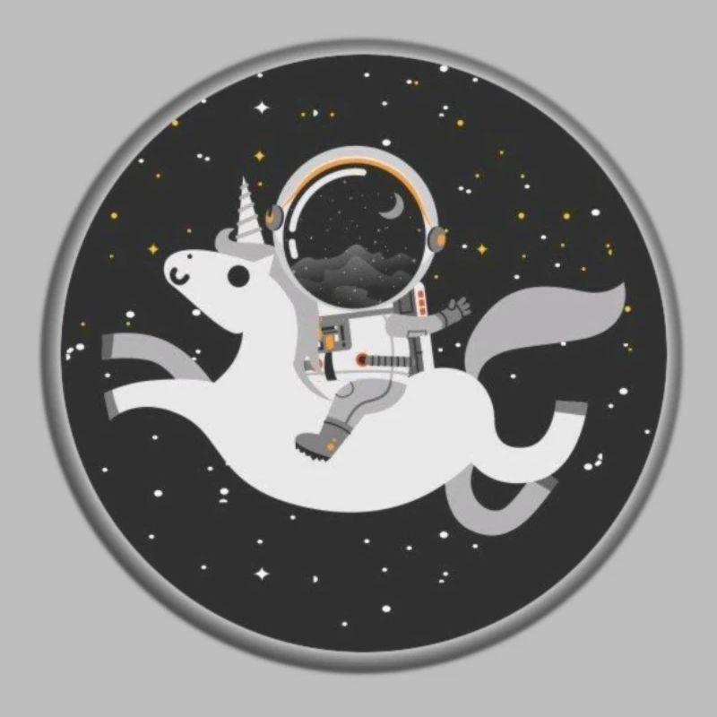 Licorne de l'espace
