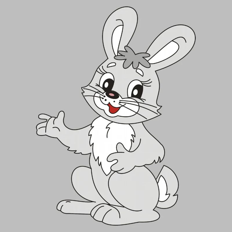 Mina the rabbit