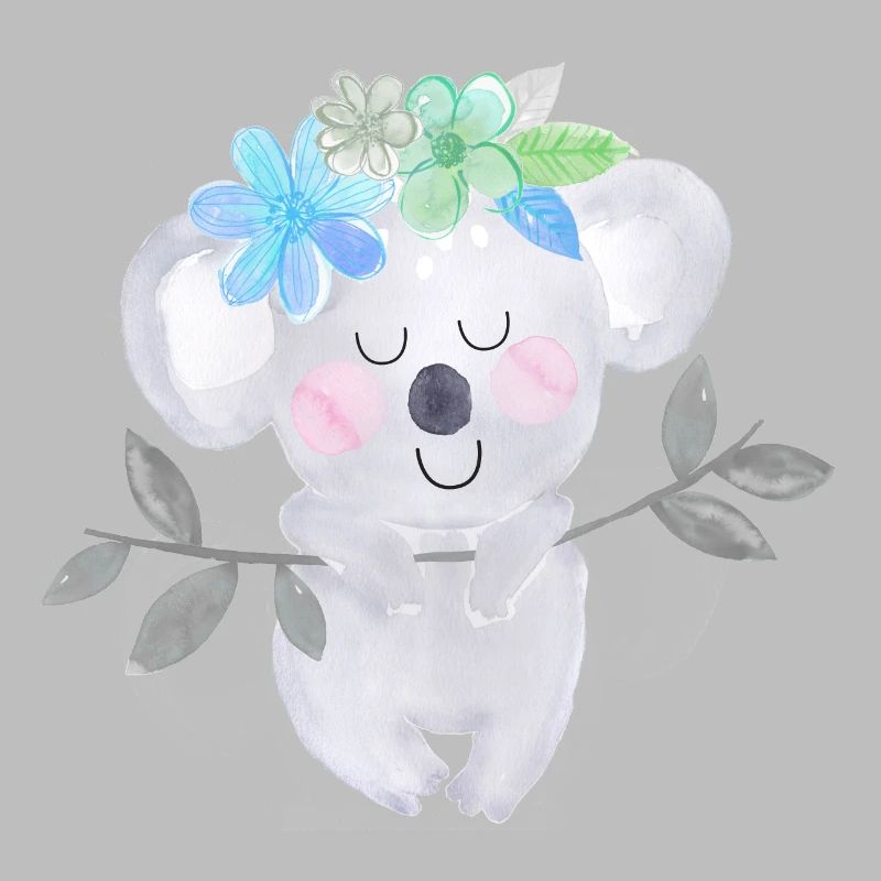 KOALA TRANSAPARENT BLAU