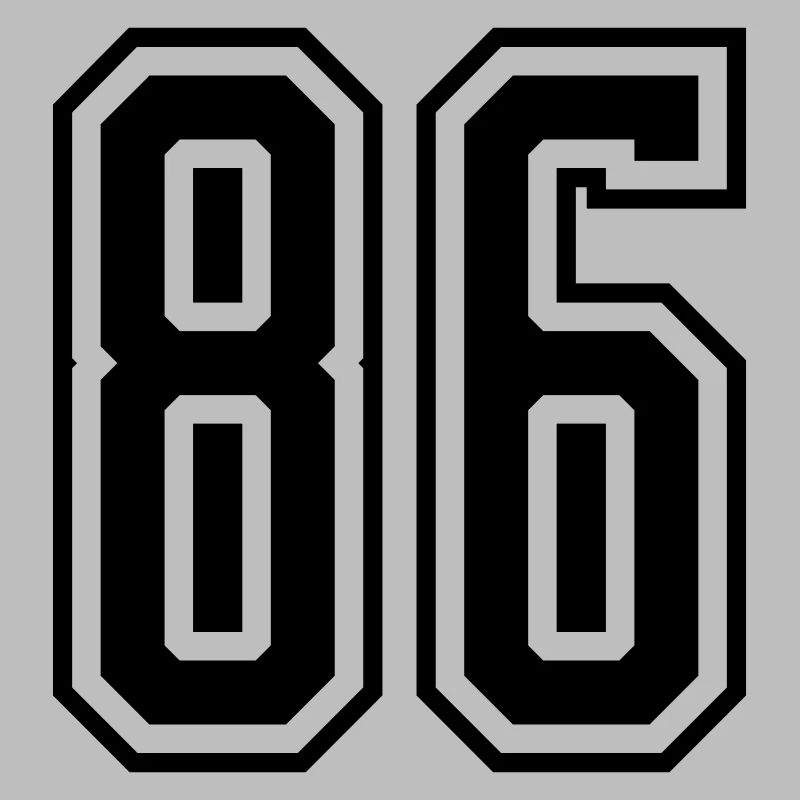86 digit number