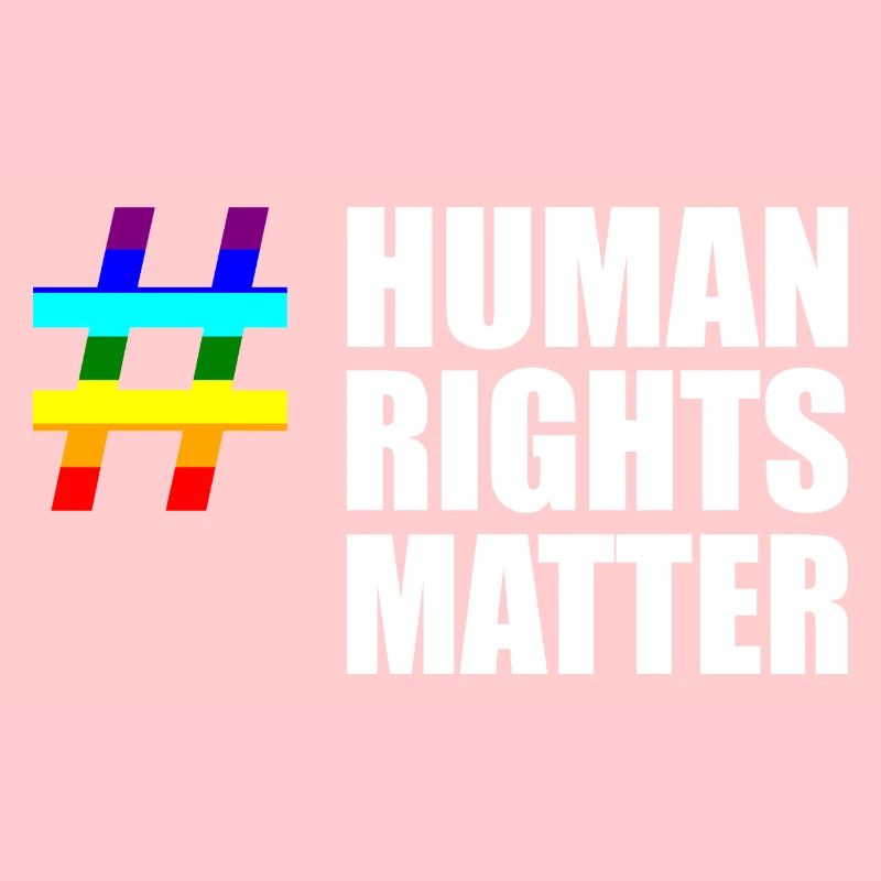 Menschenrechte human rights matter regenbogen