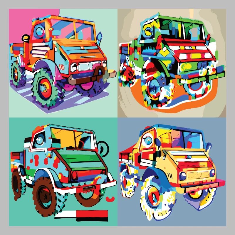 Unimog - Modern - Warhol - Universal Motorized Tool