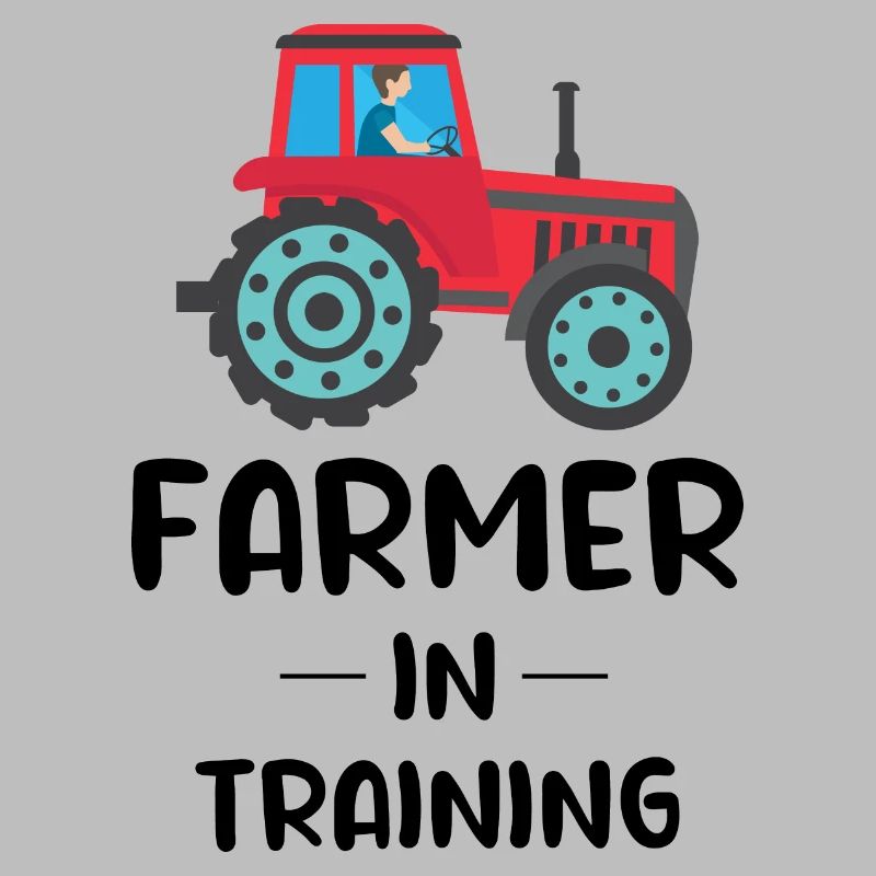 Kleiner Bauer Traktor Baby Junge Mädchen Lustiger Spruch