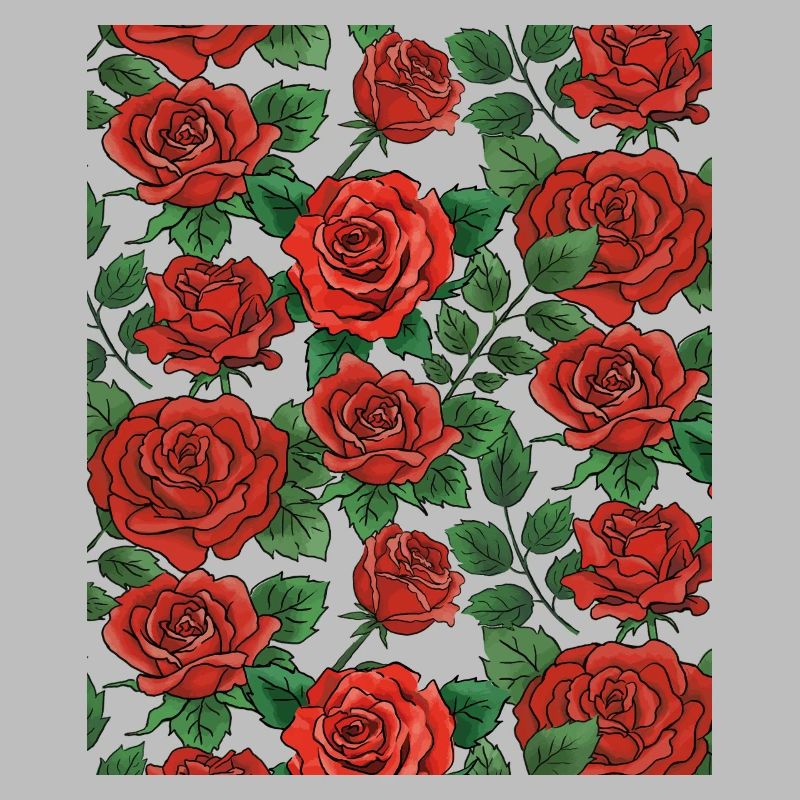 Roses Pattern