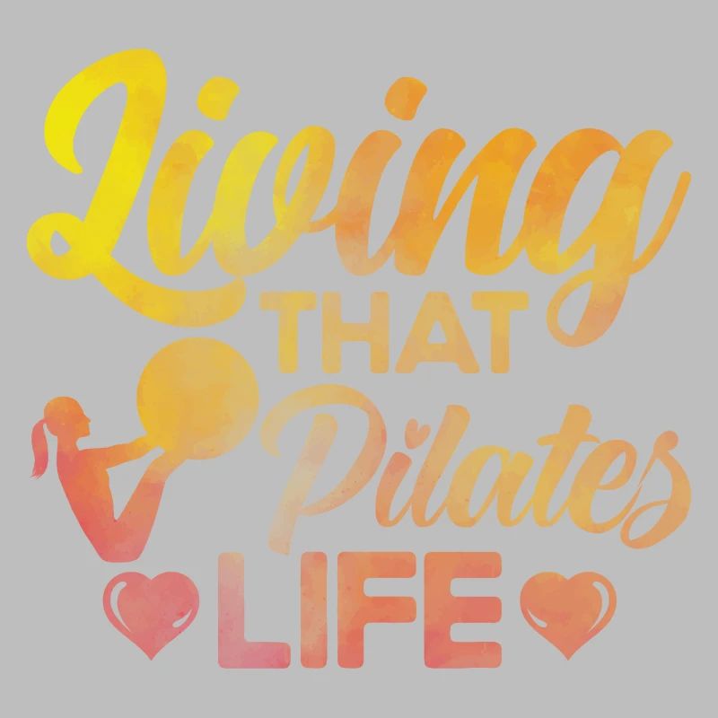 Pilates Das Pilates Leben leben Geschenk