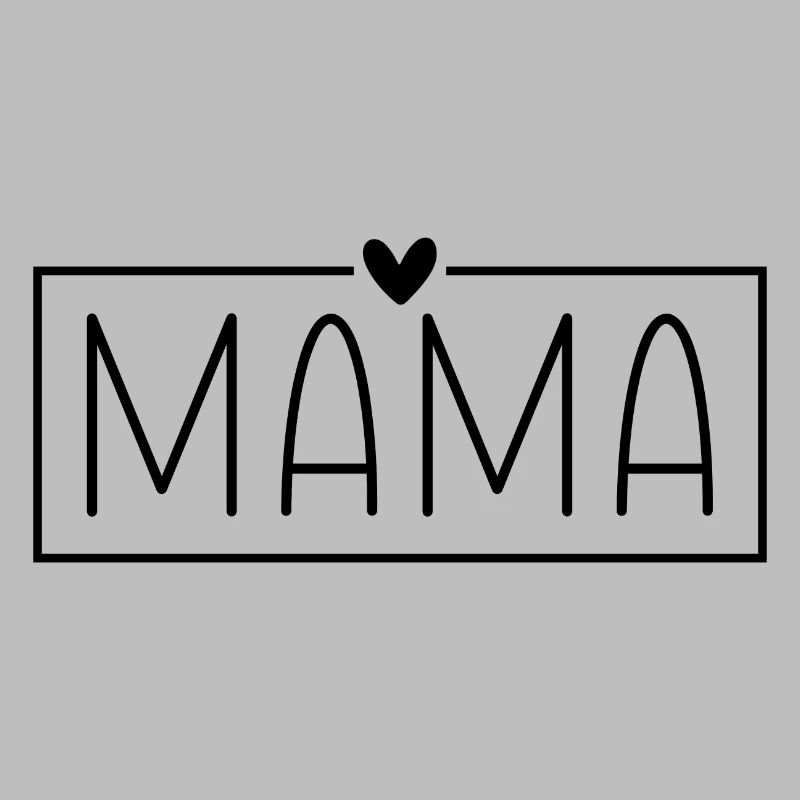 Mama Rahmen Herz Mutter Liebe Muttertag Geschenk
