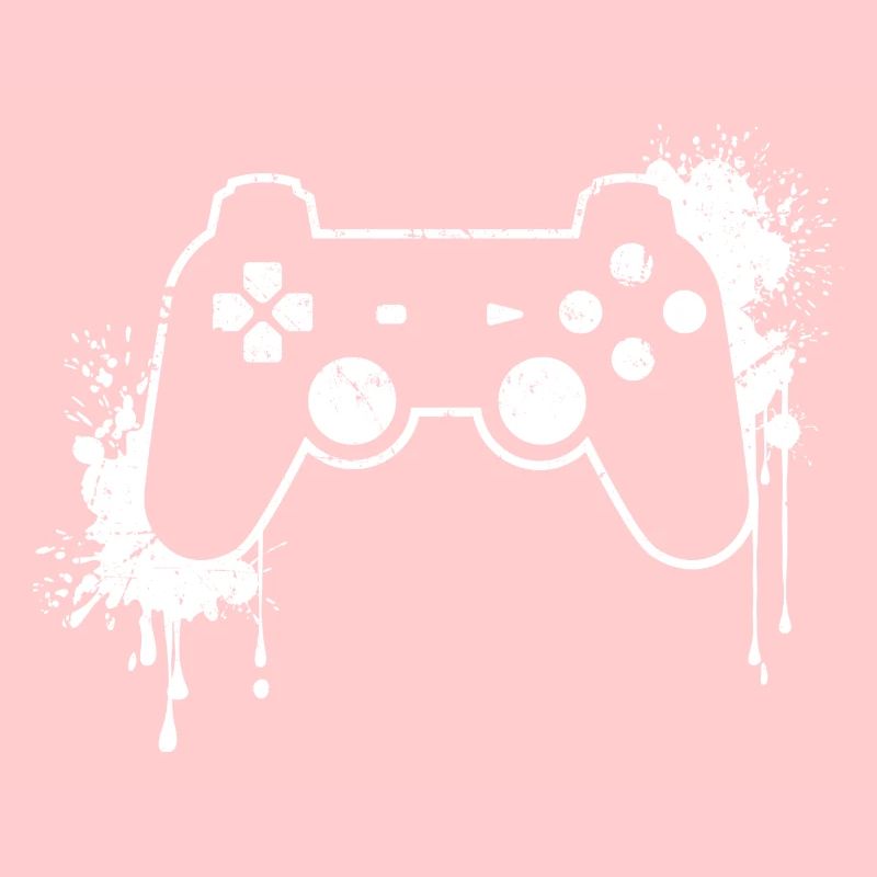 CONTROLLER RETRO in white