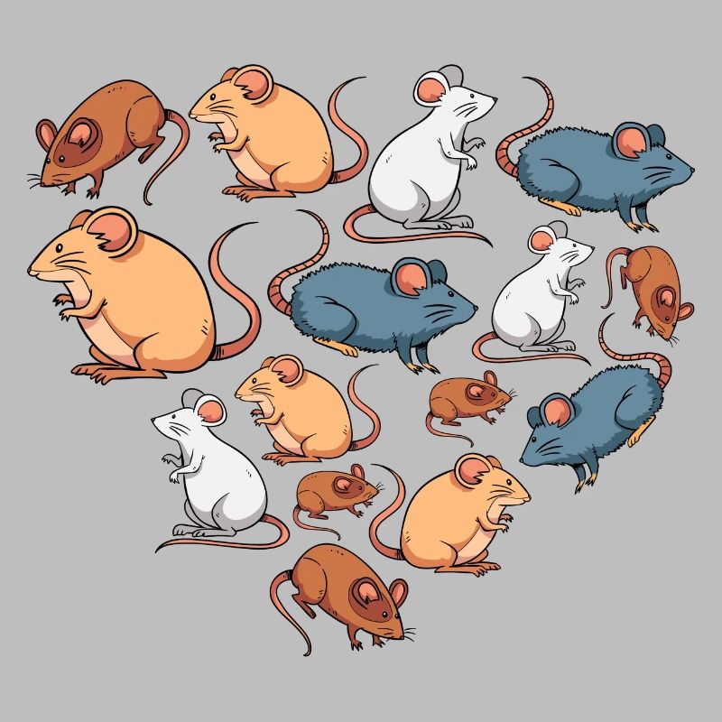 Herz Mäuse Maus