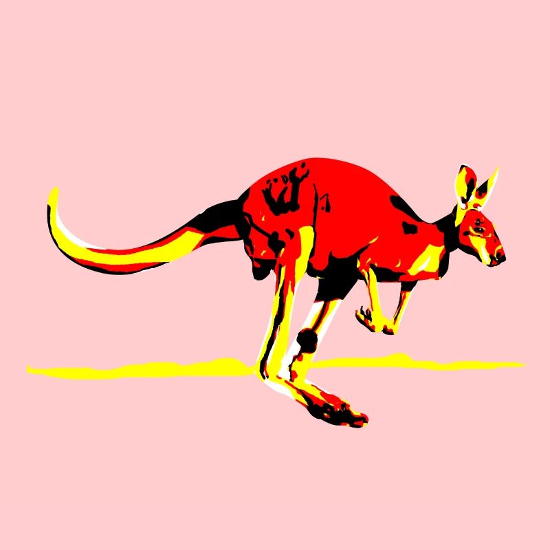 Känguru Australien outback kangoroo Geschenk