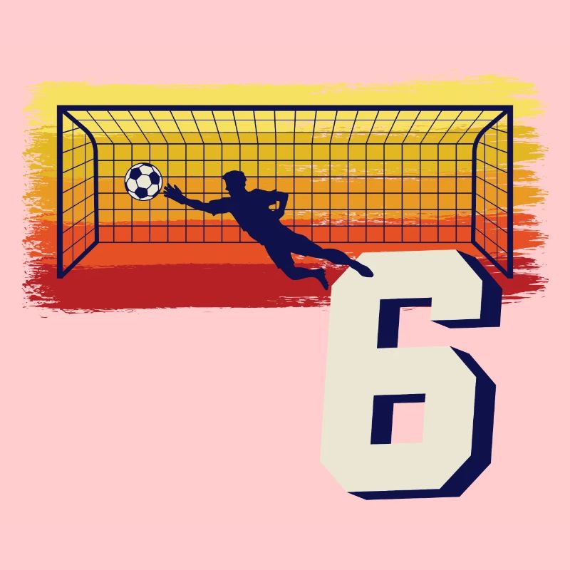 Fußball Torwart 4. Geburtstag Keeper