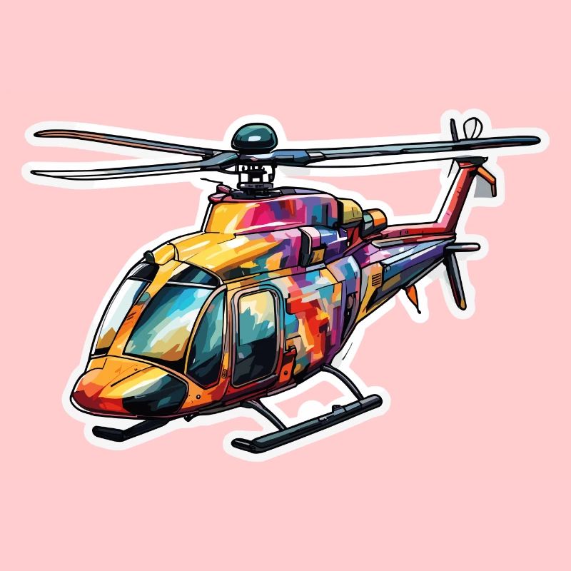 Helikopter / Hubschrauber / fliegen / Luftfahrt