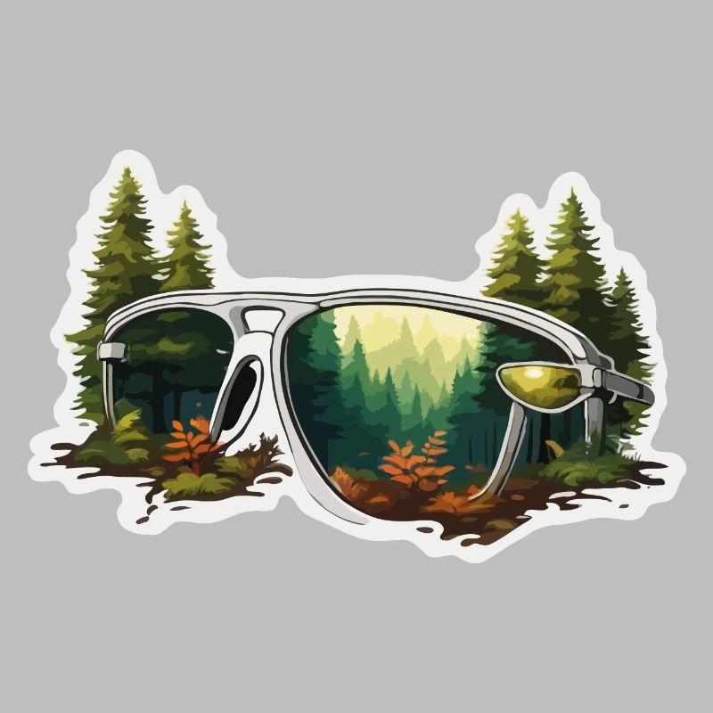 Lunettes de soleil / Reflection / Forest / Reflection