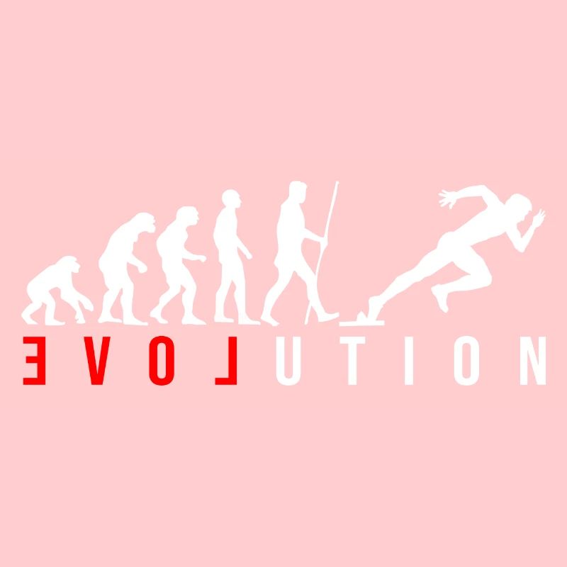 Sprinter Sprint Runner LOVE in red with Evolution