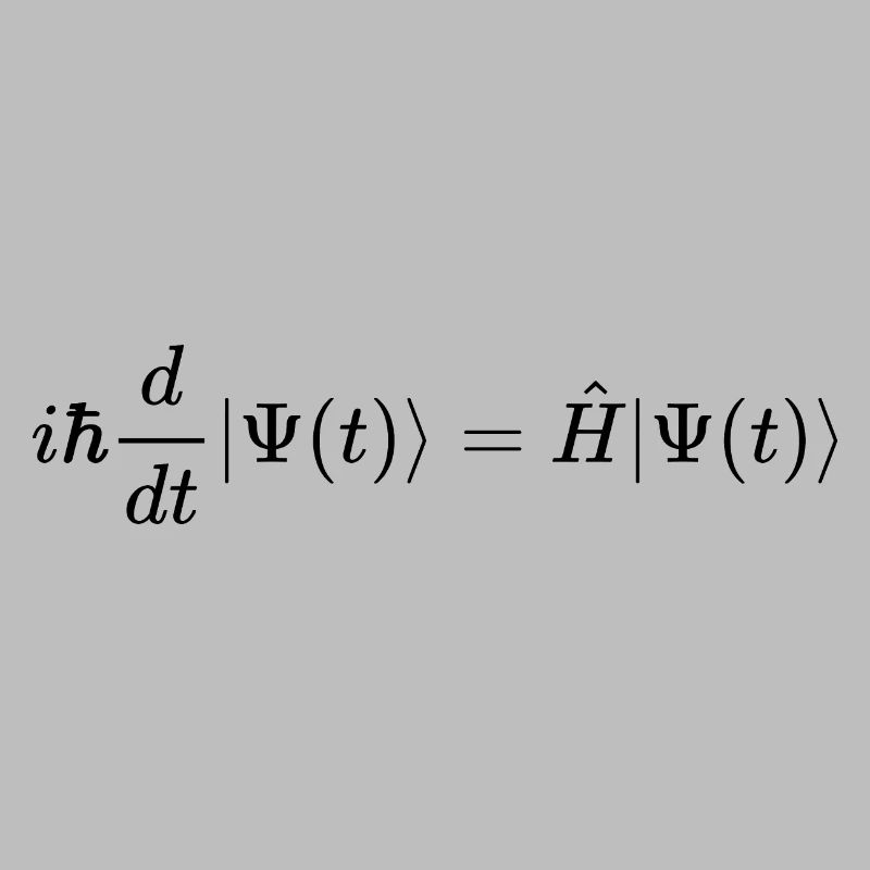 Schrödinger equation - time dependent - black