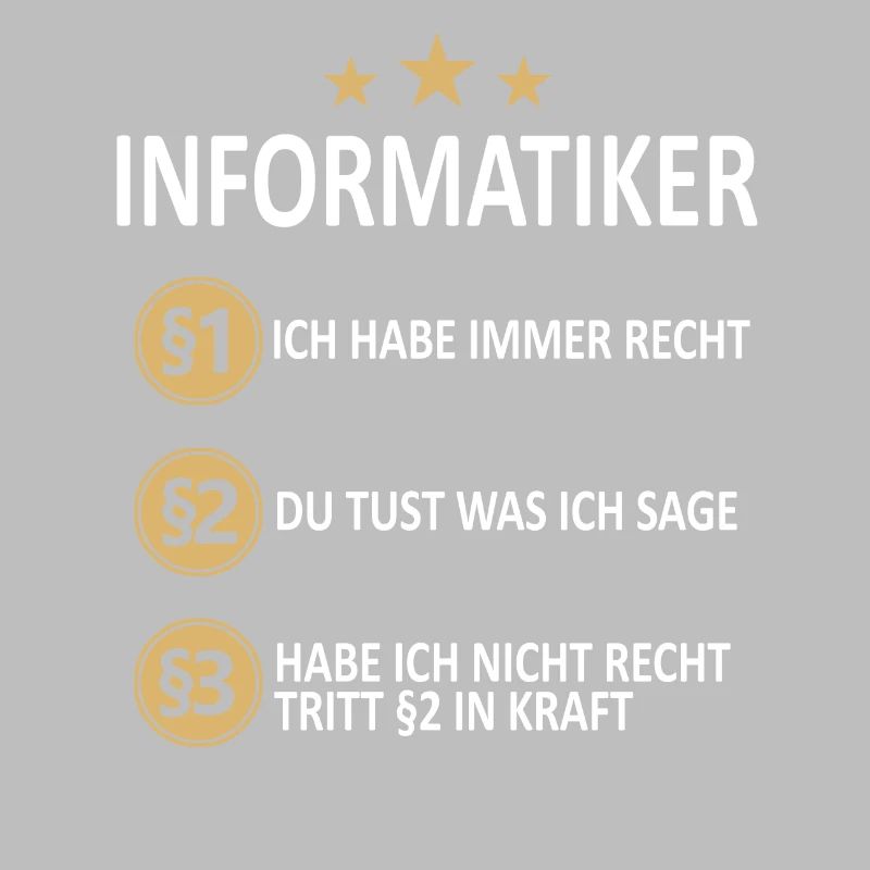 Informatiker Programmierer Informatik Spruch
