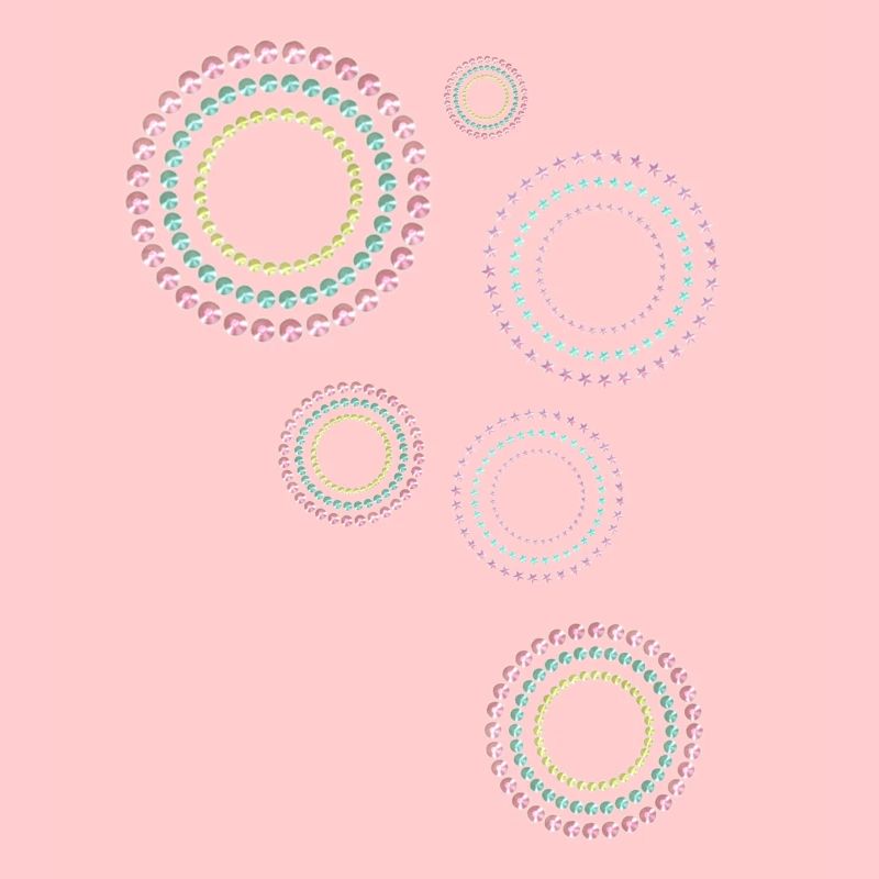 Circles, graphic patterns, patterns