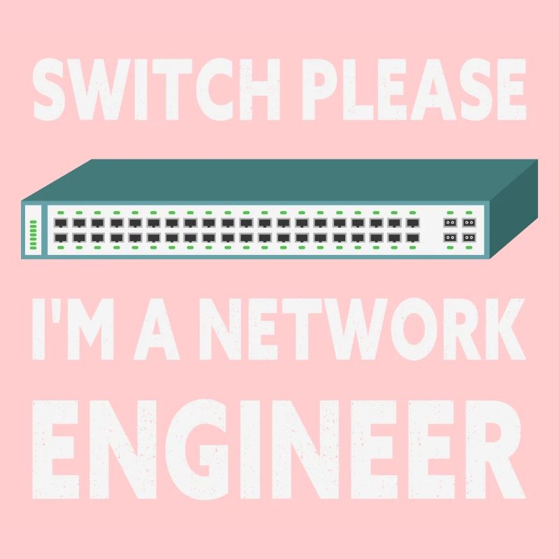 Switch Please I'm A Network Engineer IT Tech