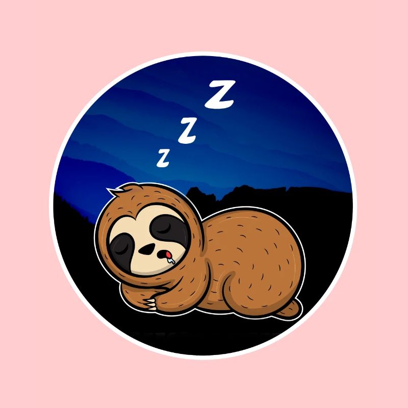 Panda sleeping zZz Geschenkidee Geschenk