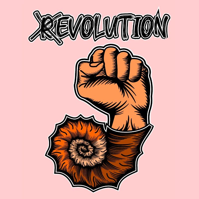 Viva la Evolution! Revolution Prähistorisch Fossil