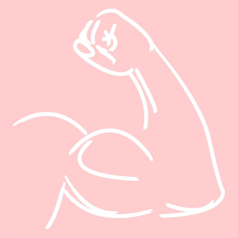 Exercise Muscle Biceps Vector Graphic