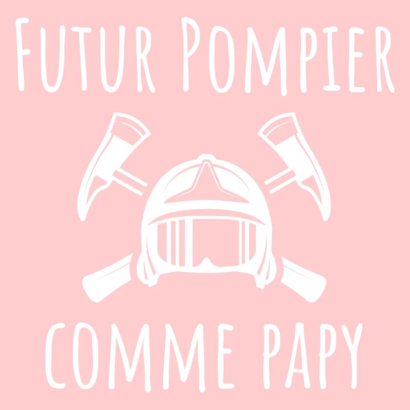 Futur Pompier Comme Papy Cadeau Bébé