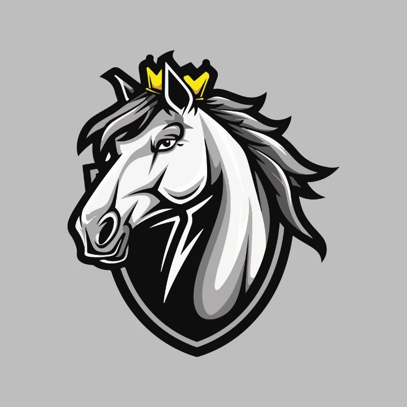 Pferd Krone