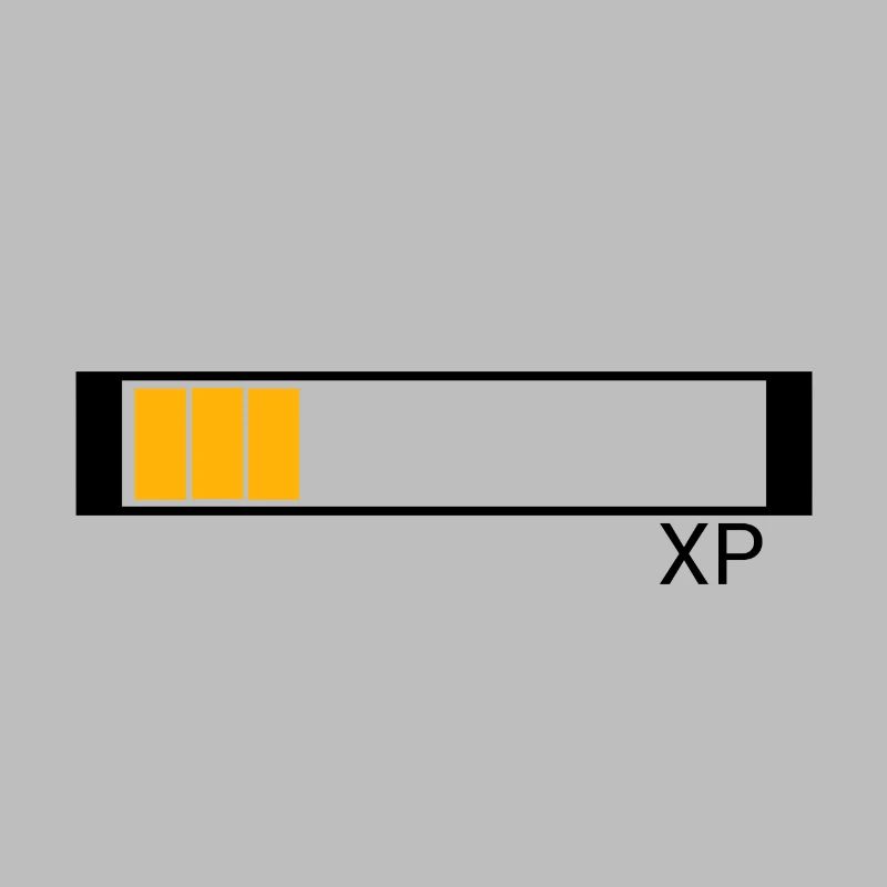 Conception de points d'expérience XP pour nerd et geek
