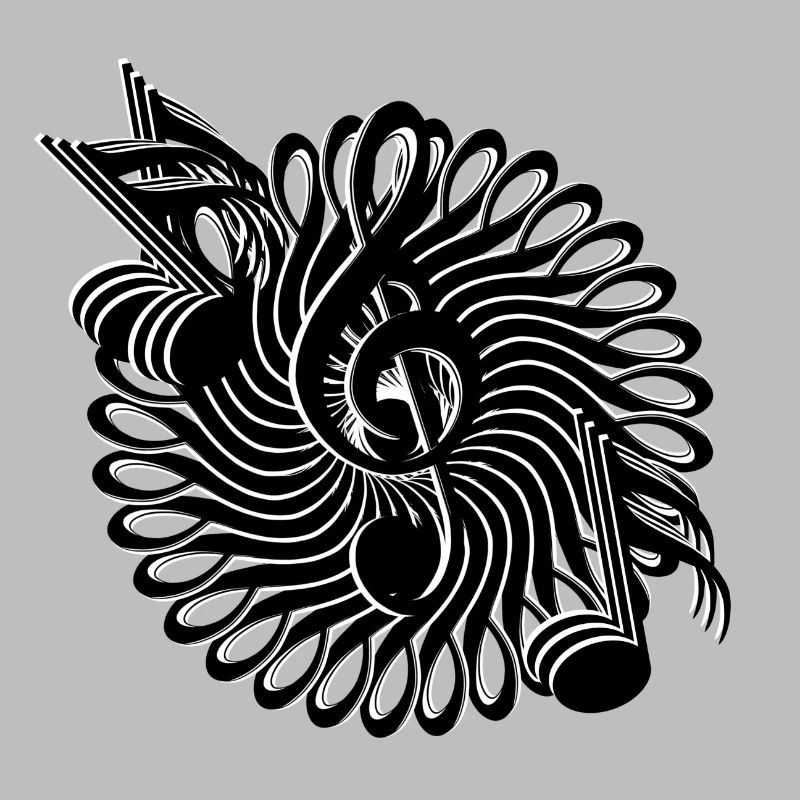 Note keys and notes pattern