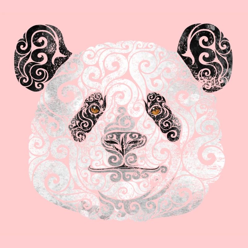 Swirly Panda